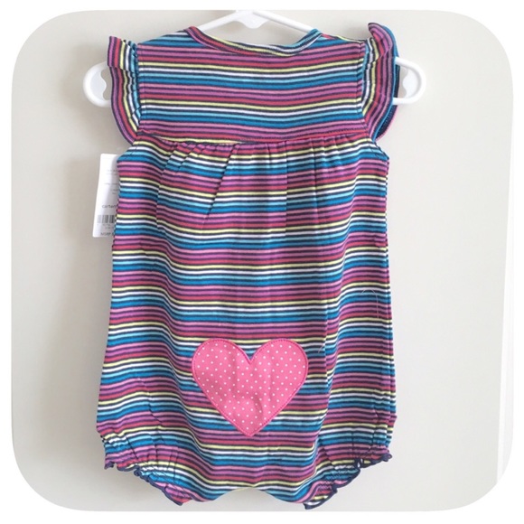 ❤NWT Carters Baby girls romper outfit - Picture 2 of 4